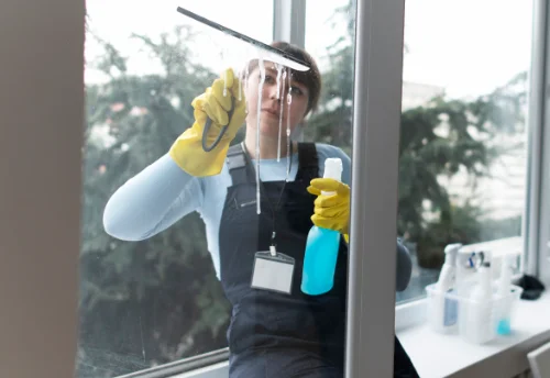 Nettoyage de vitres intérieures et extérieures à Fauverney